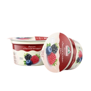 Йогурт  фруктовый  «Лесные ягоды»
